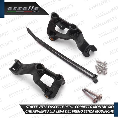 PARAMANI DEFLETTORI BLU IN ABS FLESSIBILE PER SUZUKI DR 350 1990-1993 S - Foto 5 di 9