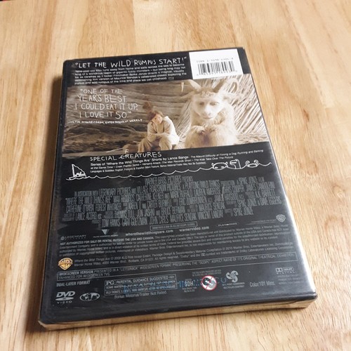Where The Wild Things Are DVD New / Sealed - Picture 2 of 4