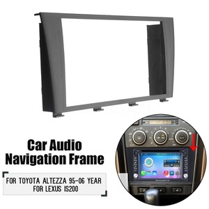 Double-Din-Car-Radio-Panel-Dash-Kit-Frame-For-Toyota-Altezza-95-06-Lexus-IS200