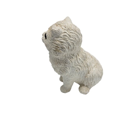 Vintage Hand Casted 1993 Kitten Statue Figurine 4" - Picture 3 of 5