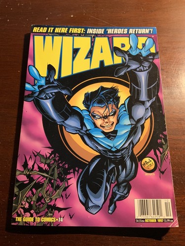 Wizard Comics Magazine October 1997 #97 Heroes Return | eBay