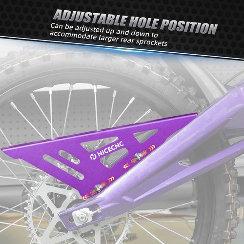 NICECNC Rear Chain Cover Guard For Surron Light Bee X S L1E For Segway X160 X260 - Picture 6 of 11