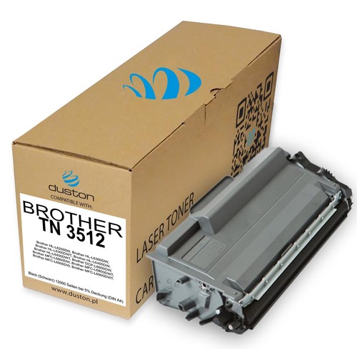 Toner Negro Compatible Brother DCP-L6600 HL-L6250 L6300 L640 TN3512, TN-3512 - Imagen 2 de 6