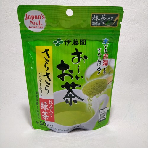 ITOEN Oi Ocha Green Tea Powder with Matcha 40 g 50 cups Direct From Japan - Picture 3 of 11