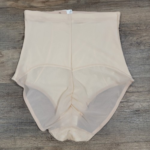 Maidenform Tummy Solutions Prendas moldeadoras Beige Cintura Alta Calzoncillo Talla L Precio de venta sugerido por el fabricante $56 Nuevo con etiquetas - Imagen 9 de 9