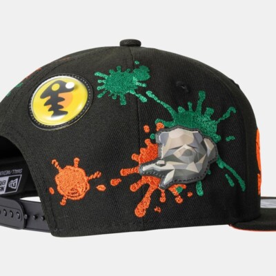 Nintendo TOKYO SALMON RUN Splatoon 3 cap Black NEW ERA Japan