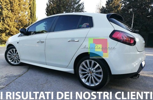 SPOILER TETTO ADATTO A FIAT BRAVO II 2006-2016 ALETTONE POSTERIORE SPORTIVO .. - Afbeelding 2 van 10