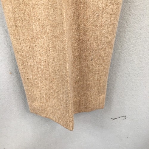 Vintage Wool Pants Juniors 13 Tan Classic Office Career Retro Academia - Picture 13 of 20