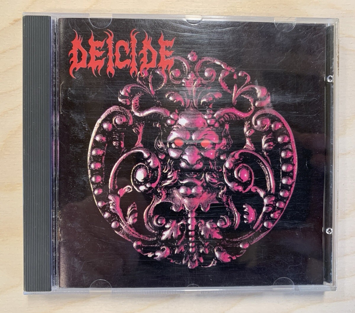 Deicide Self Titled Debut CD 1990 Roadrunner Records W/ Original