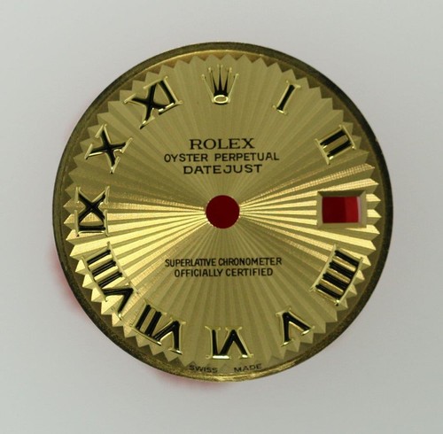 Original Lady Rolex Datejust 179173, 79163 rayo de sol esfera romana 2/T #V25 - Imagen 2 de 8