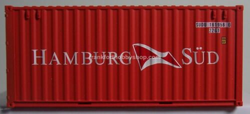 PT TRAINS #820007.2 HO 20 ' CONTAINER HAMBURG SUD #SUDU 161956 0 - Picture 3 of 9