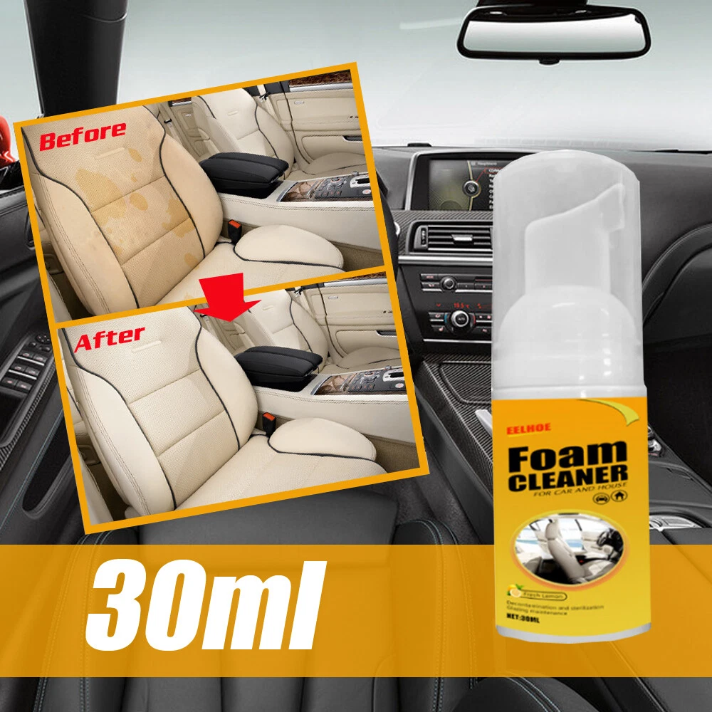 Car Interior Seat Cleaner Plastic Leather Polish Multi Purpose Foam  Accessories