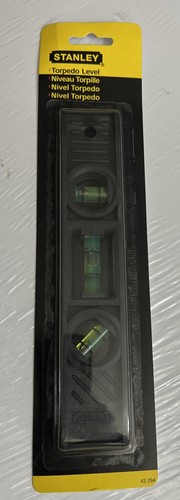 New Stanley 200mm / 8" Torpedo Level 3 Vials (0-42-294) - Picture 1 of 5