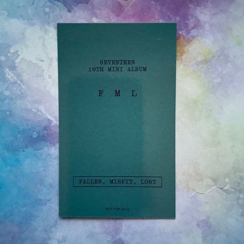 SEVENTEEN FML 10th Mini Album Carat ver. Photo card - Picture 100 of 260