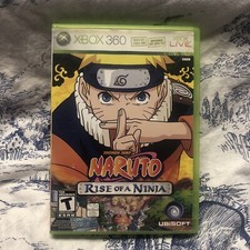 Naruto Rise of a Ninja With original Cover Art Xbox 360 Blockbuster