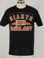 Kiss T Shirt San Francisco Giants Liquid Blue Rock City Men`s L Kiss T Shirt San Francisco Giants Liquid Blue Rock City Men`s L