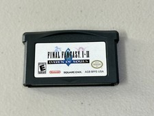 Final Fantasy I & II: Dawn of Souls (Nintendo Game Boy Advance, GBA) Authentic