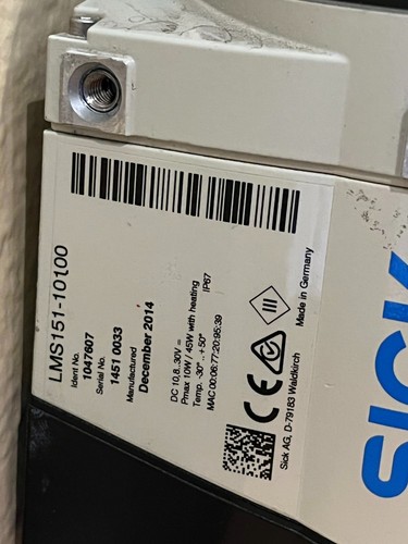 Usado SICK LMS151-10100 / LMS15110100 - 1047607 - Imagen 3 de 5