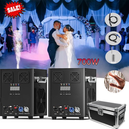 4pcs 700W Cold Spark Machine DMX Firework Stage Effect Show Disco Event Party US - Picture 18 of 27