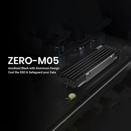 ZERO M05 Cooler Vest M.2 2280 Aluminum Alloy Cooler With Thermal Pad M.2 SSD Co - Afbeelding 6 van 12