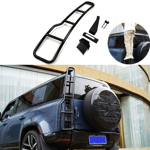 Rear Access Ladder Steel Roof Rack Ladder Fits for LR Defender 110 90 2020-2026 - Picture 1 of 11