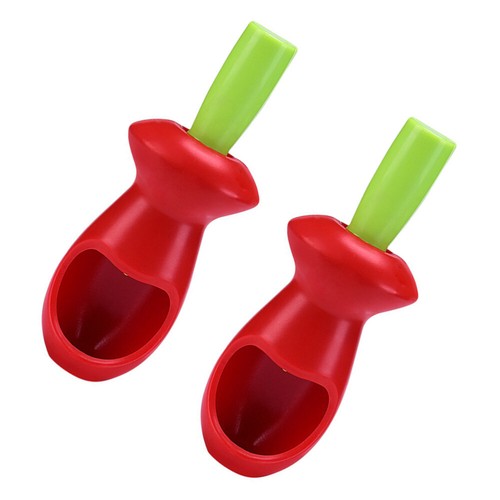 2 Pezzi Corer Ciliegia Frutta Cucina Rimuovi Pitter Multi Data Rossa - Foto 7 di 12