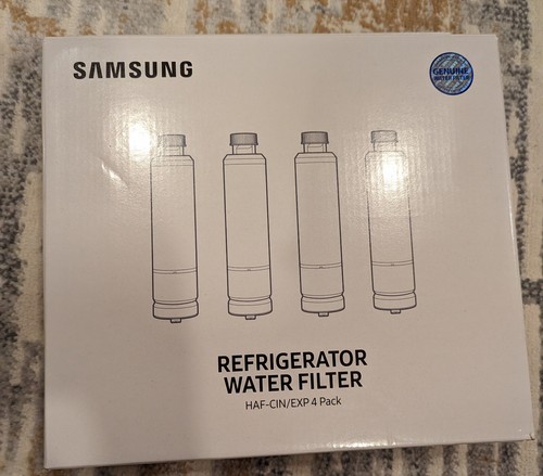 4 Pack Samsung HAF-CIN/EXP DA29-00020B Refrigerator Water Filters GENUINE OEM