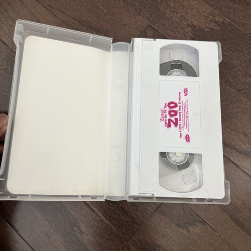 ~BARNEY~LET'S GO TO THE ZOO~BABY BOP~BJ~ANIMALS~KIDS VHS - Picture 2 of 4