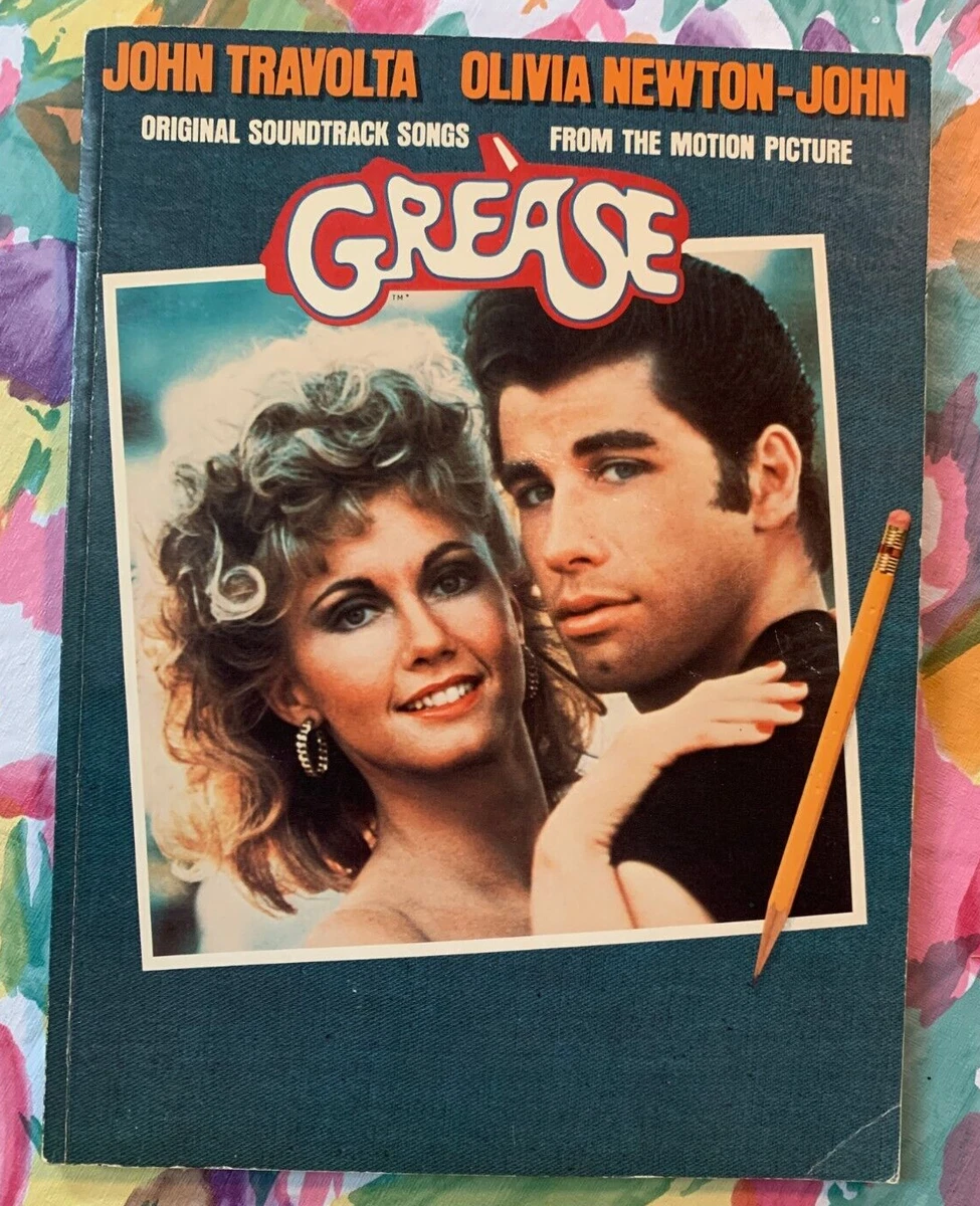 1978 Grease Original Soundtrack Songs Songbook By Warner Brothers