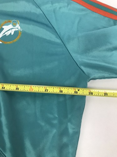 70s Miami Dolphins NFL Rare Satin Vintage Jacket 70s 80s Made in USA Size Small - Picture 5 of 11
