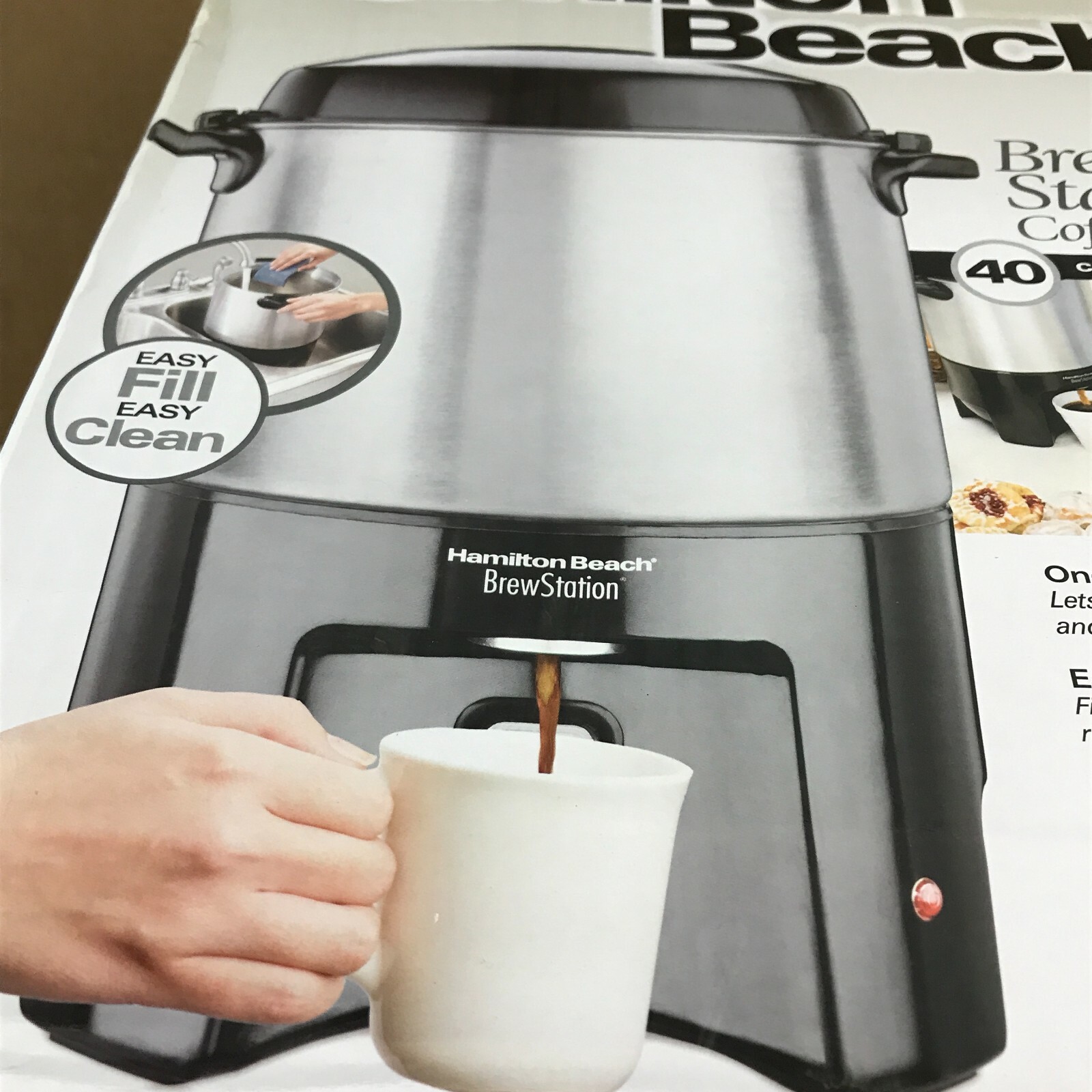 Hamilton Beach Brew Station 40-Cup 