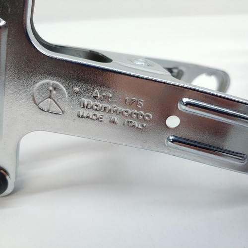 Manfrotto Super Clamp Aluminum Art. 035 w/Chrome Spring Clamp Art. 175 Italy - Picture 3 of 6