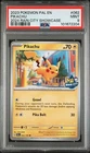 PSA 9 MINT Pikachu 2024 Rain City Showcase 062/193 Pokemon Card