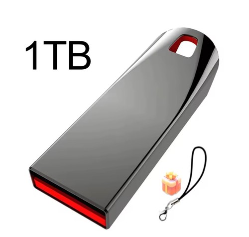 Metal USB 3.0 Memoria USB Pen Drive 2TB Pendrive USB Flash Drive 1TB High Speed - Picture 2 of 2