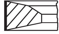 Mahle 038 73 N0 Kolbenringsatz