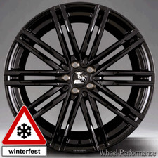 20 Zoll UX12 Alufelgen 9,5x20 5x130 ET50 schwarz glänzend für VW Touareg