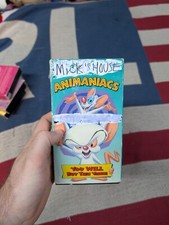 Animaniacs - You WILL Buy This Video (VHS, 1994) Pinky and the Brain