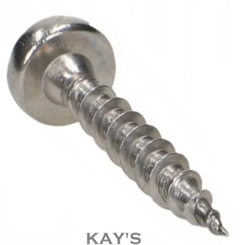 POZI DRIVE PAN HEAD CHIPBOARD WOOD SCREWS A2 STAINLESS STEEL 3mm 4mm 5mm 6mm - Picture 3 of 6