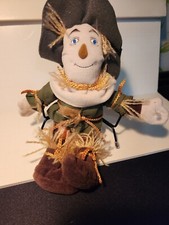 Warner Bros Studio Wizard of OZ Scarecrow Doll Stuff Plush Green Plush 9" Toy