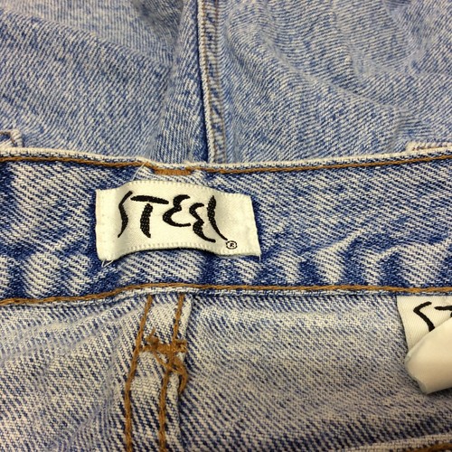 Pantalones cortos de jean vintage de acero años 80/90 talla 13 de lote antiguo - Imagen 3 de 9