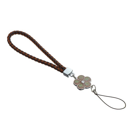 Phone Strap Lanyard Plum Blossom Woven Mobile Phone Lanyard Keychain Wrist Rope - Photo 14 sur 22