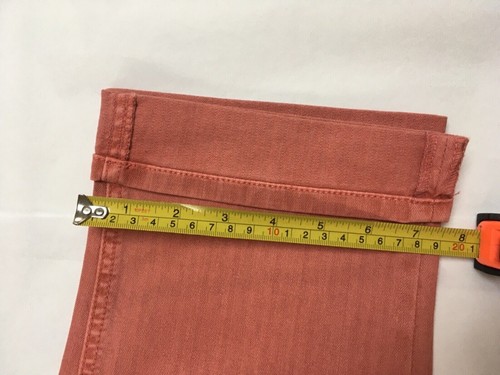 CHRISTOPHER & BANKS CROP PANTS RELAXED FIT DUSTY CORAL 6 - Picture 5 of 7