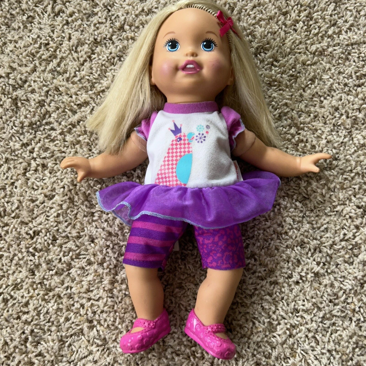 Little mommy talk with me repeating doll deals