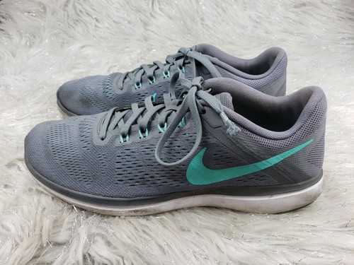 Nike Flex 2016 Run 830751-013 grau blau Turnschuhe Größe 10/42 - Bild 2 von 6