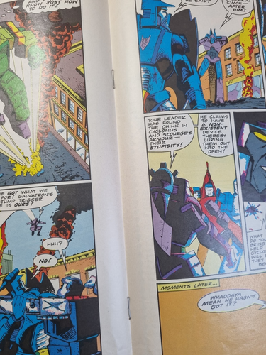 Transformers Issue 173 UK Edition July 1988 Marvel Comics Sleeved - Picture 5 of 9