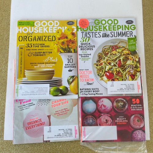 Good Housekeeping Magazine Lot Jan,Feb,Mar,April,May,June 2017 New Summer Recipe - Picture 5 of 6