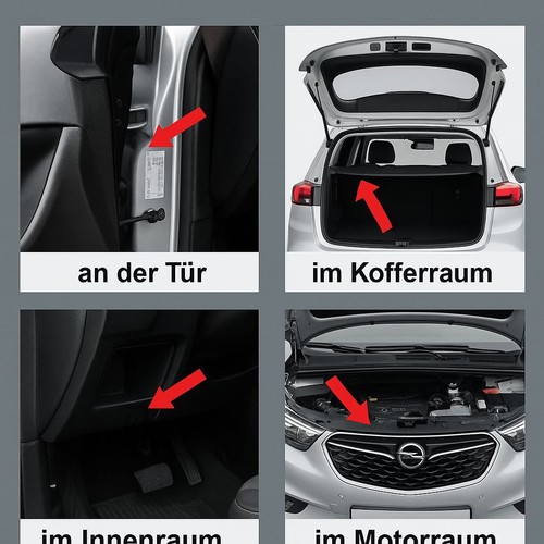 Auto Reparatur Lackstift für Opel Z177 Karbongrau Met.177 Autolack 20ml Pinsel - Bild 4 von 6
