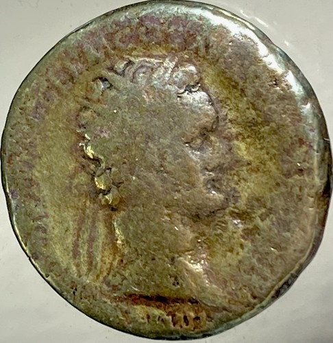 Römischer Kaiser Domitian 81AD-96AD Dupondius Antike Rom Reich Münze Original