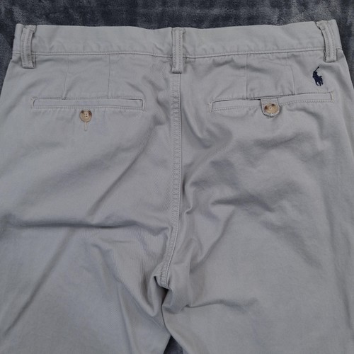Polo Ralph Lauren Pants Mens 32x32 Classic Fit Chino Twill Embroidered Casual - Picture 13 of 18