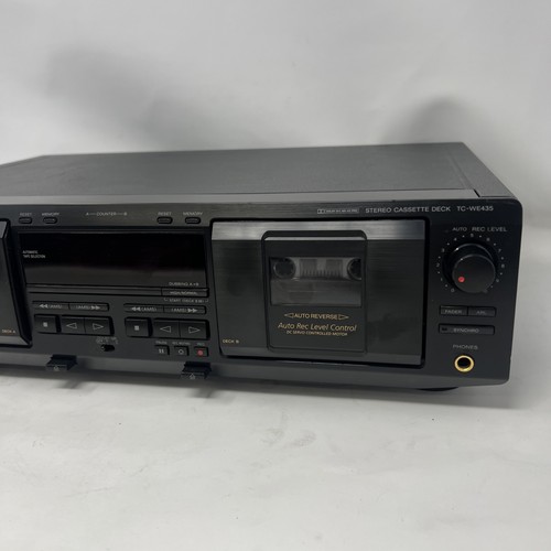 Sony TC-WE435 Auto Reverse Double/Twin Audio Cassette Tape Deck Component - Picture 3 of 7